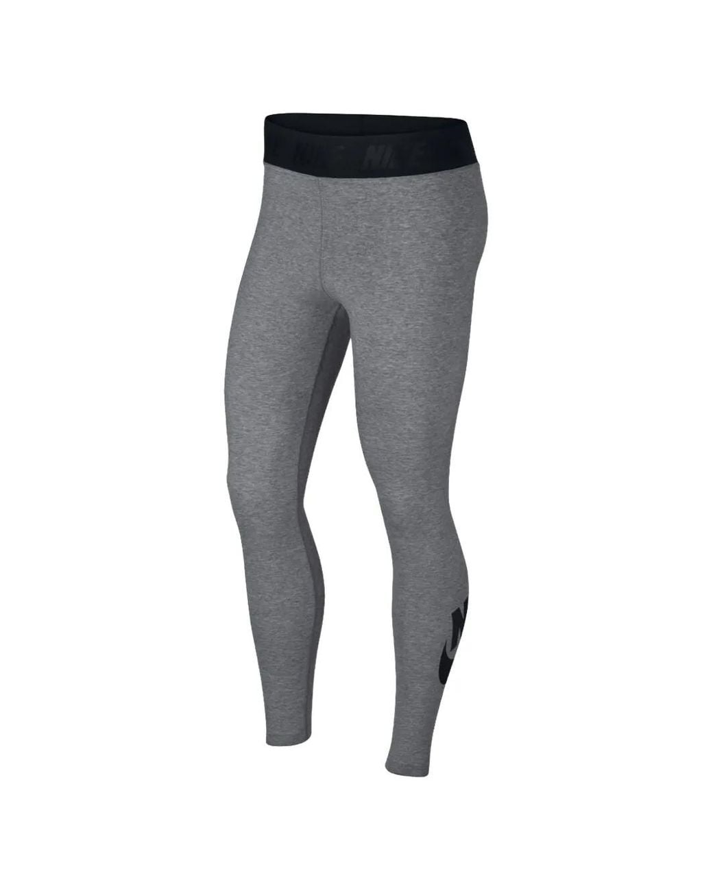 Nike Gray Leg-A-See High-Rise Leggings