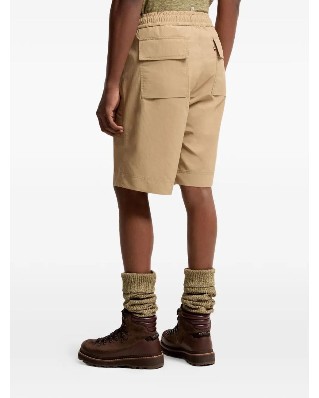 Moncler Natural Shorts for men