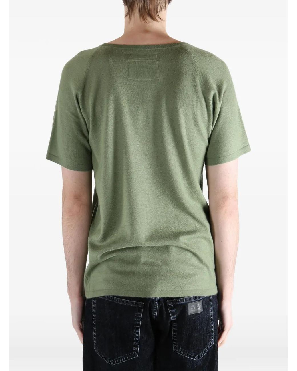 Frenckenberger Green Raglan-Sleeve T-Shirt