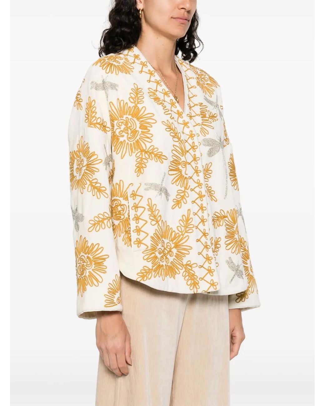 Forte_forte Metallic Cotton Jacket