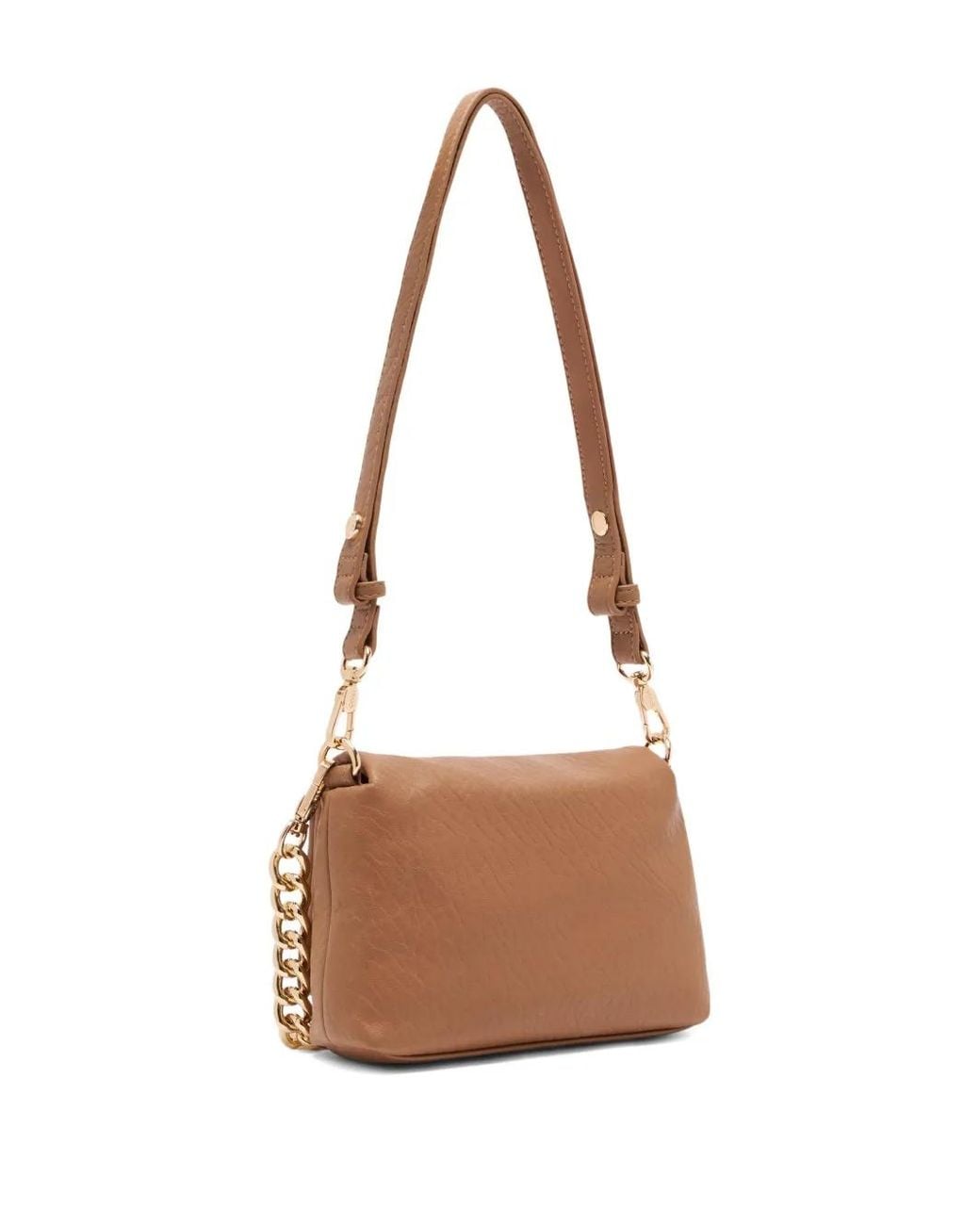 Liu Jo Brown Small Lapuffy Crossbody Bag