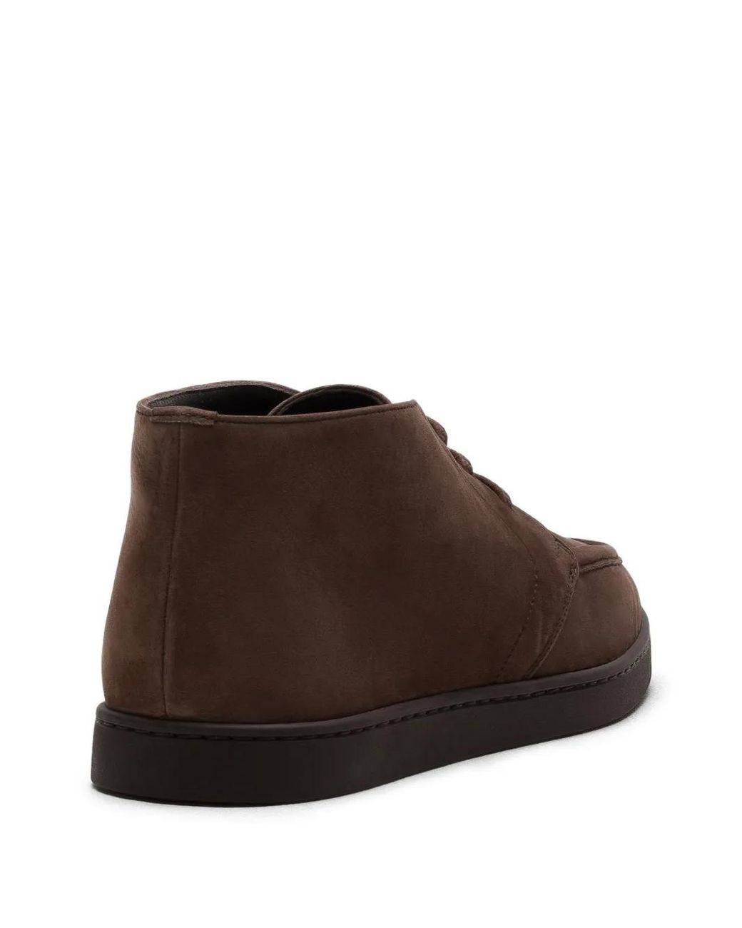 Church's Brown Nubuck Apron-Toe Chukka Boots for men