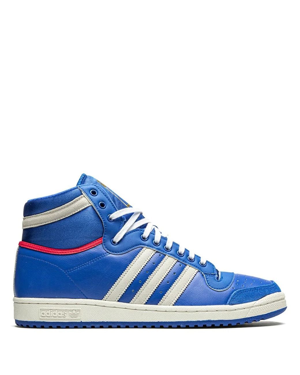 adidas Top Ten Hi Sneakers in Blue for Men | Lyst