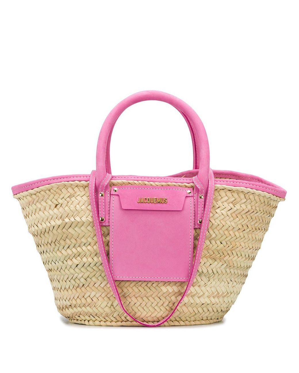 Jacquemus Soleil Hand-braided Beach Bag in Pink | Lyst Australia