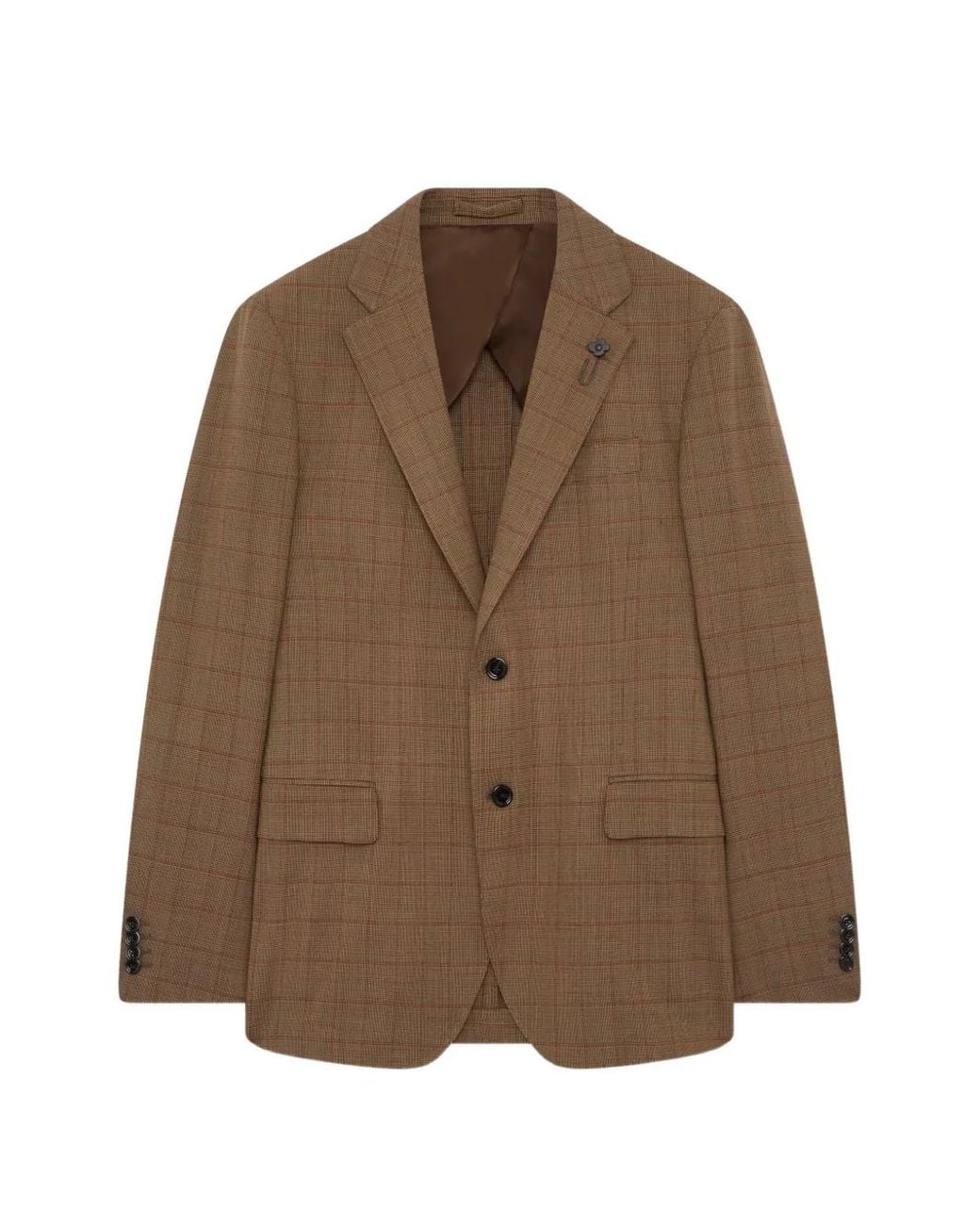 Blazer Iconic Con Botones Lardini de hombre de color Brown