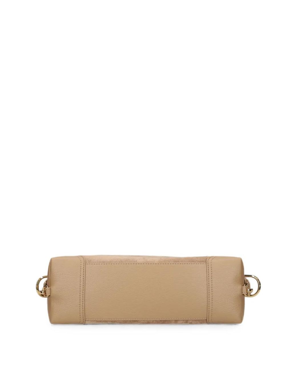 Love Moschino Brown Logo-Plaque Shoulder Bag