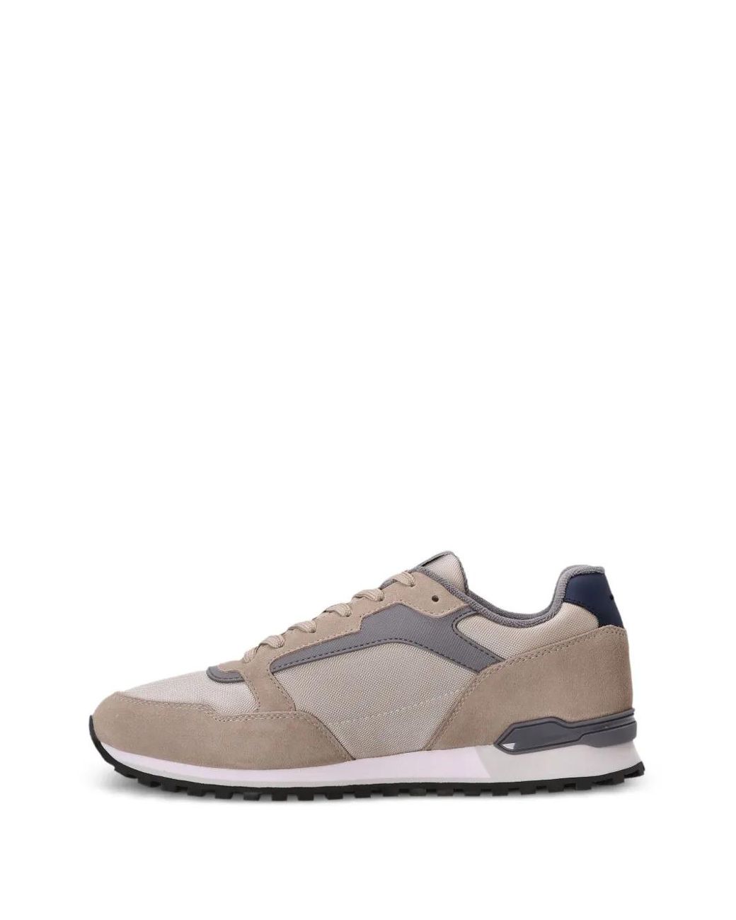 Boss Natural Panelled Sneakers for men