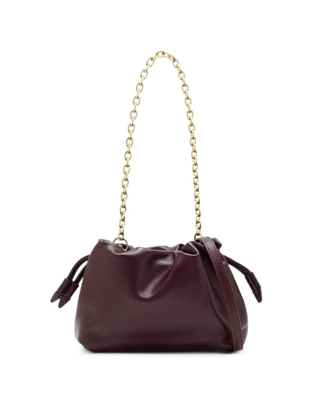 STUDIO AMELIA Purple Alexandra Petite Drawstring Clutch Bag