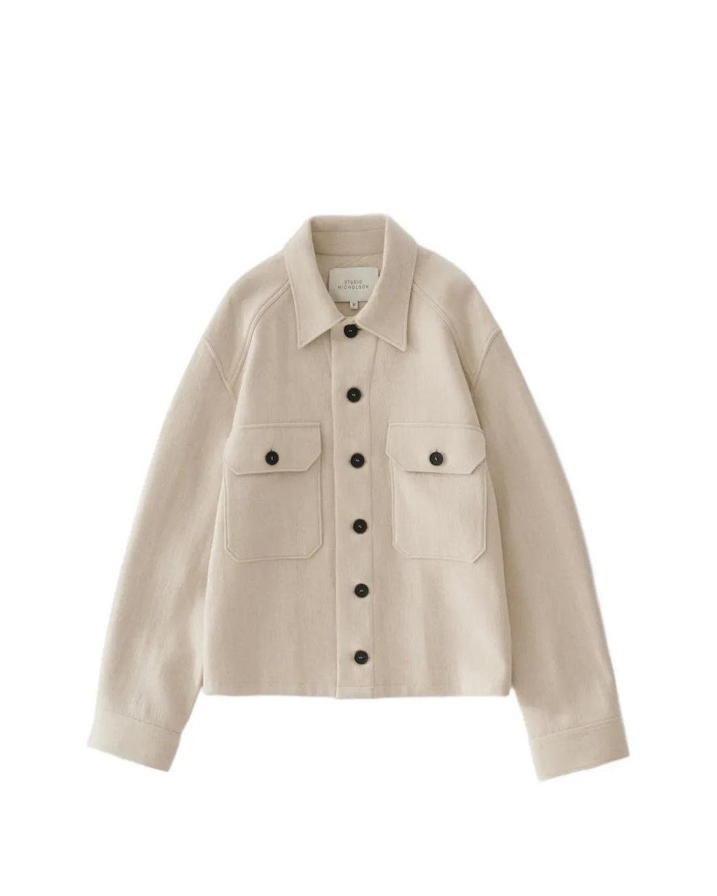 Studio Nicholson White Kelver Shirt Jacket for men