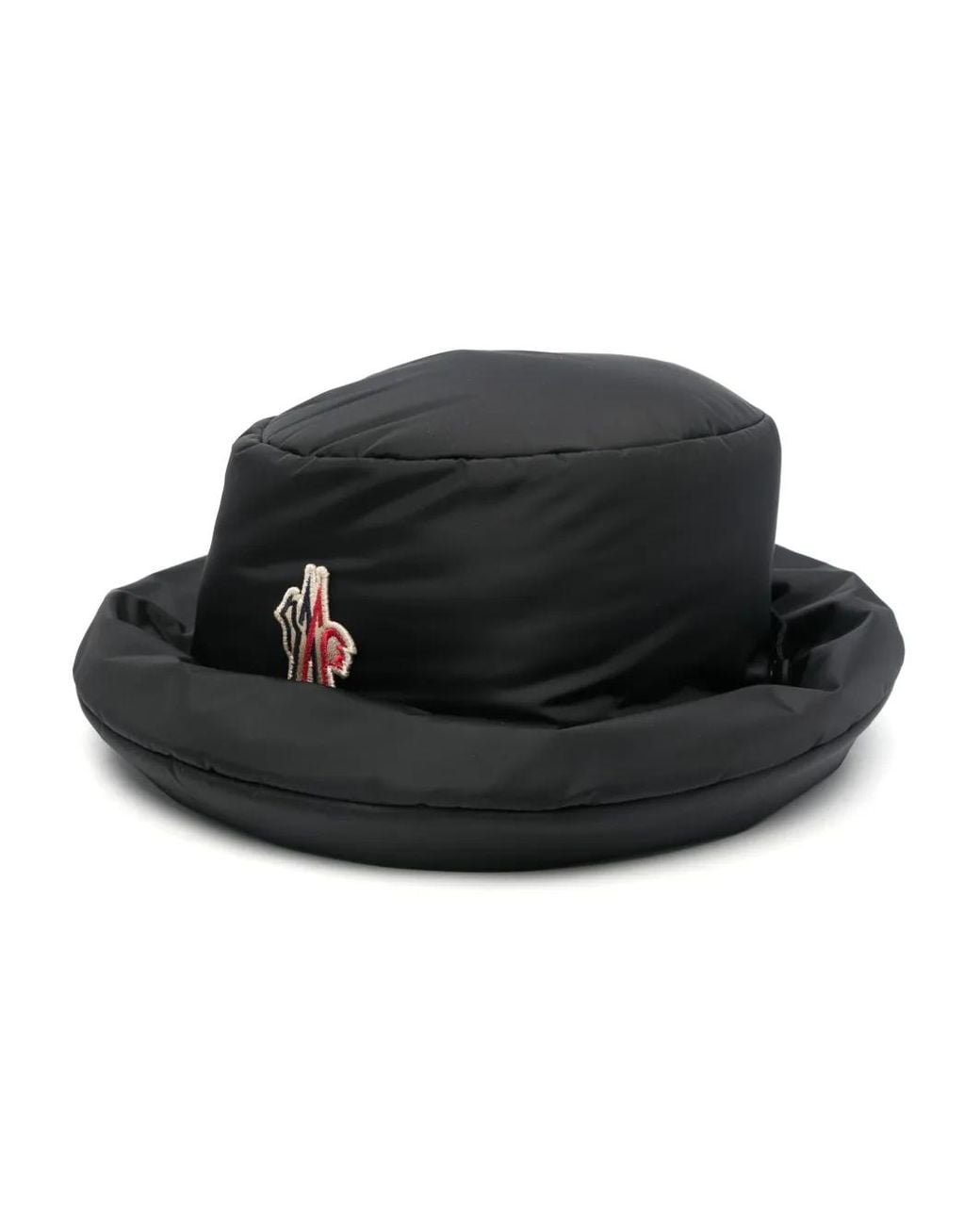 Moncler Black Padded Bucket Hat