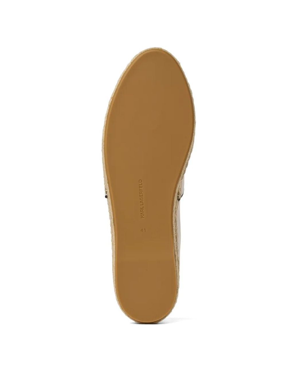 Karl Lagerfeld White Kamini Espadrilles