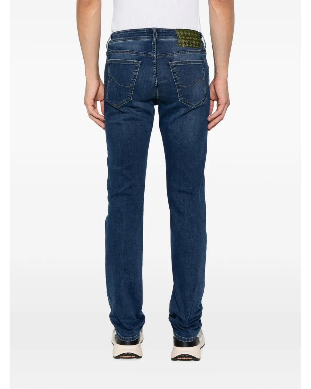 Jacob Cohen Blue Jean Bard À Coupe Slim for men
