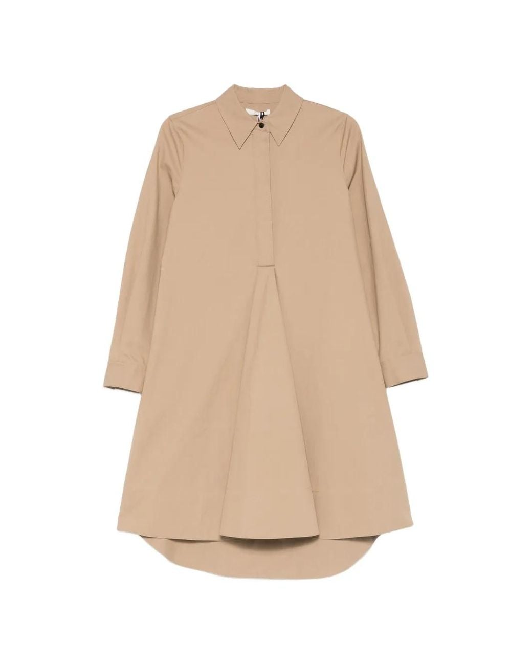 Co. Natural Robe Évasée À L Polo