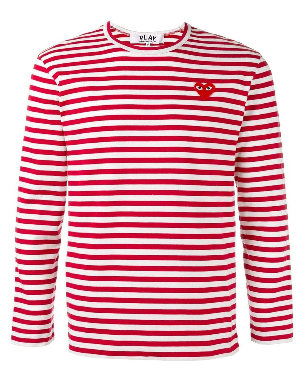 Kleding voor voor T-shirts voor Heren Kleding voor voor T-shirts voor  Longsleeves COMME DES GARÇONS PLAY Katoen T-shirt Met Gestreept Logo in het  Roze voor heren allware.com.br