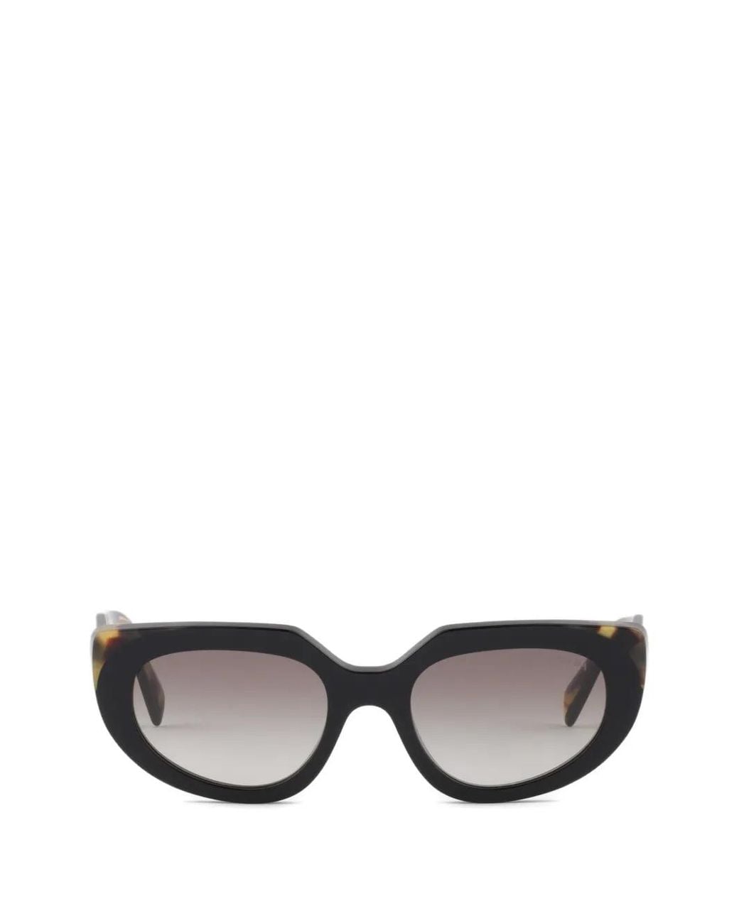Prada Gray Sonnenbrille Mit Logo
