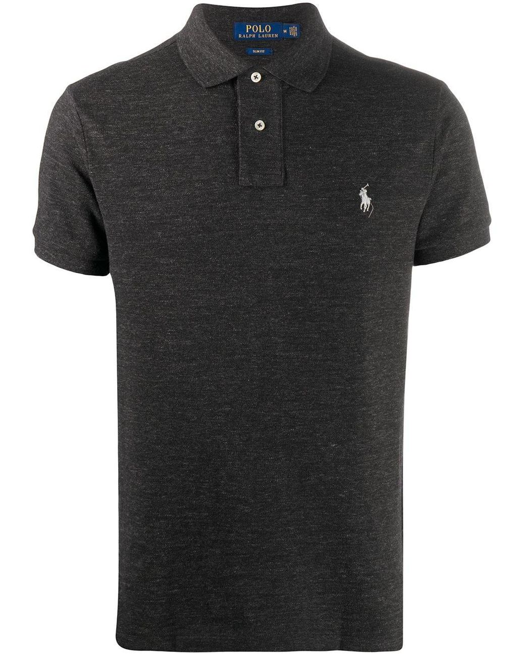 Polo Ralph Lauren Cotton Short-sleeve Polo Shirt in Black for Men - Lyst