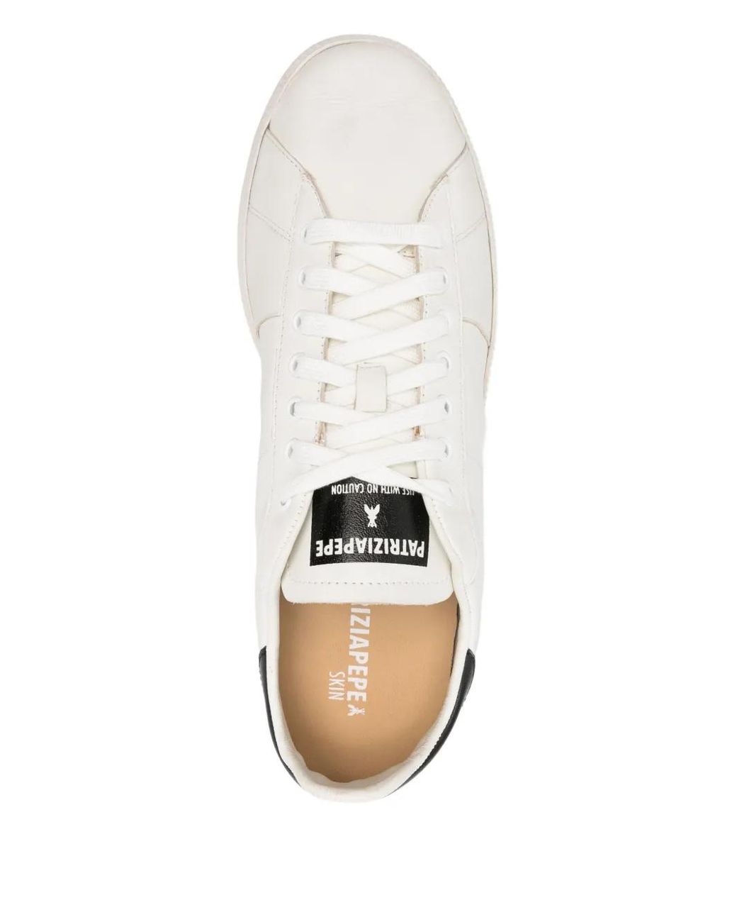 Patrizia Pepe White '93 Leather Sneakers for men