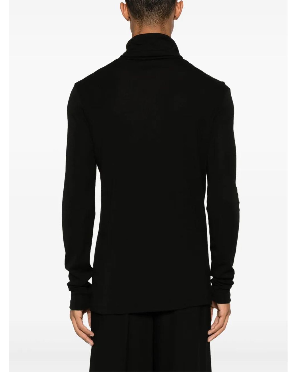Rohe Klassischer Pullover in Black für Herren