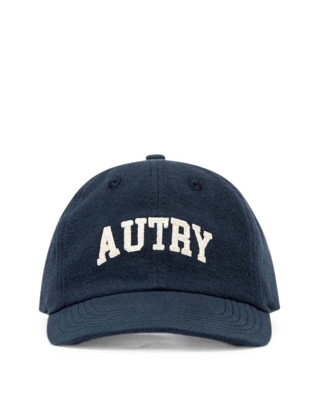 Autry Blue Logo-Embroidered Baseball Cap