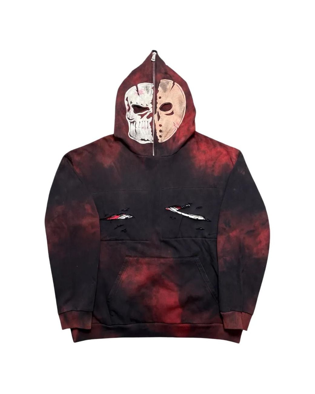 Warren Lotas Red Jason Graphic-Print Hoodie for men