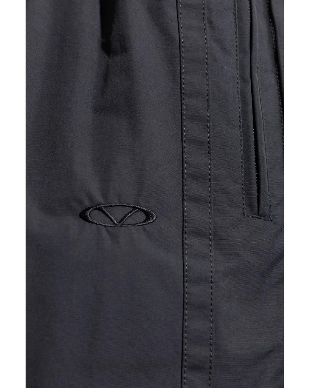 Vetements Blue Logo-Embroidery Track Pants for men