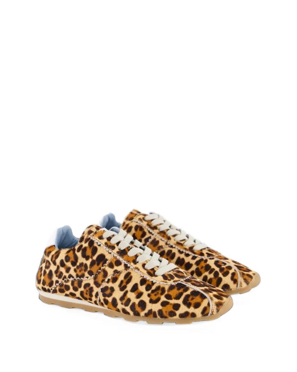 Toral Shoes Metallic Leopard-Print Tl-Vinci Sneakers
