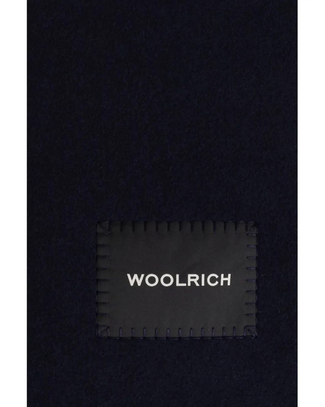 Woolrich Blue Pure Virgin Wool Scarf for men