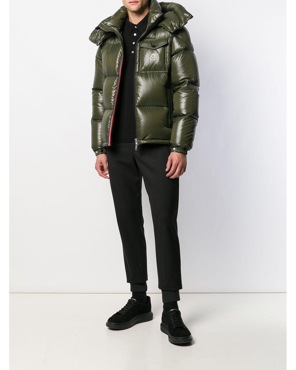 Moncler Montbeliard Padded Jacket in Green for Men | Lyst Canada