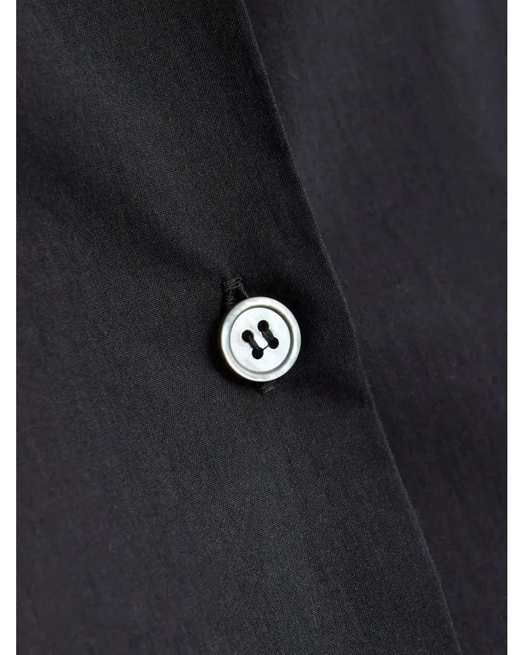 High Sport Black Bowler Button-Front Shirt