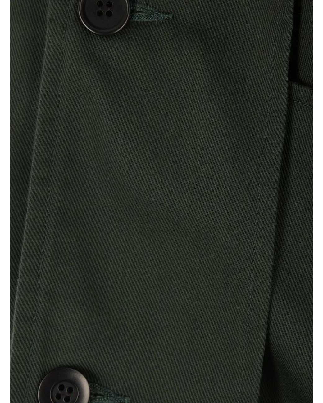 Undercover Black Raw-Cut Overshirt for men