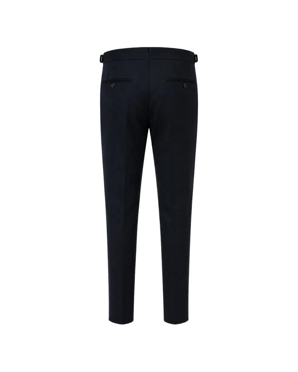 Franzese Collection Blue Stefano De Martino Tailored Trousers for men
