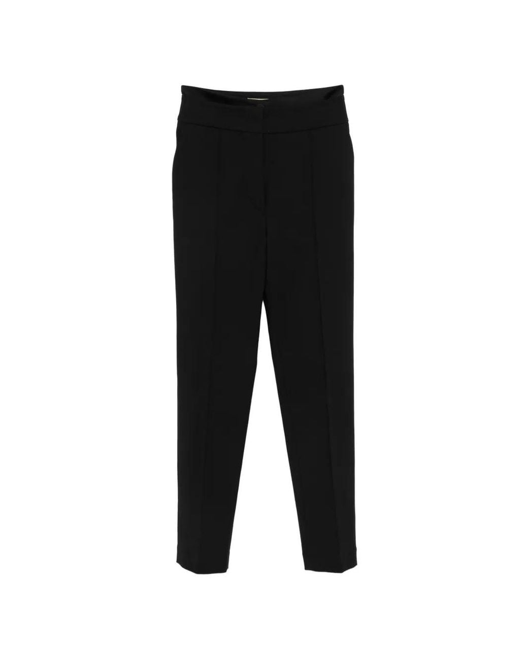 MITILIANE COUTURE Black Double Front Opening Trousers