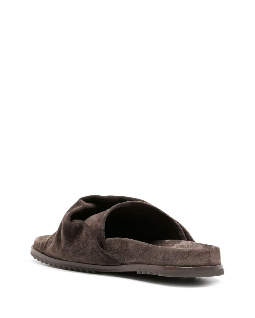 【Rick Owens】Mobius Granola レザーサンダル Rick Owens Mobius Granola - Dust Sandal Pelle Mens – Kith