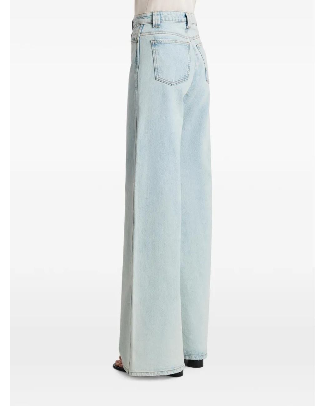 Khaite Blue Dane Stretch Jeans