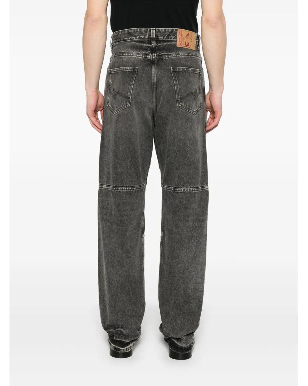 Vaqueros A Paneles Martine Rose de hombre de color Gray