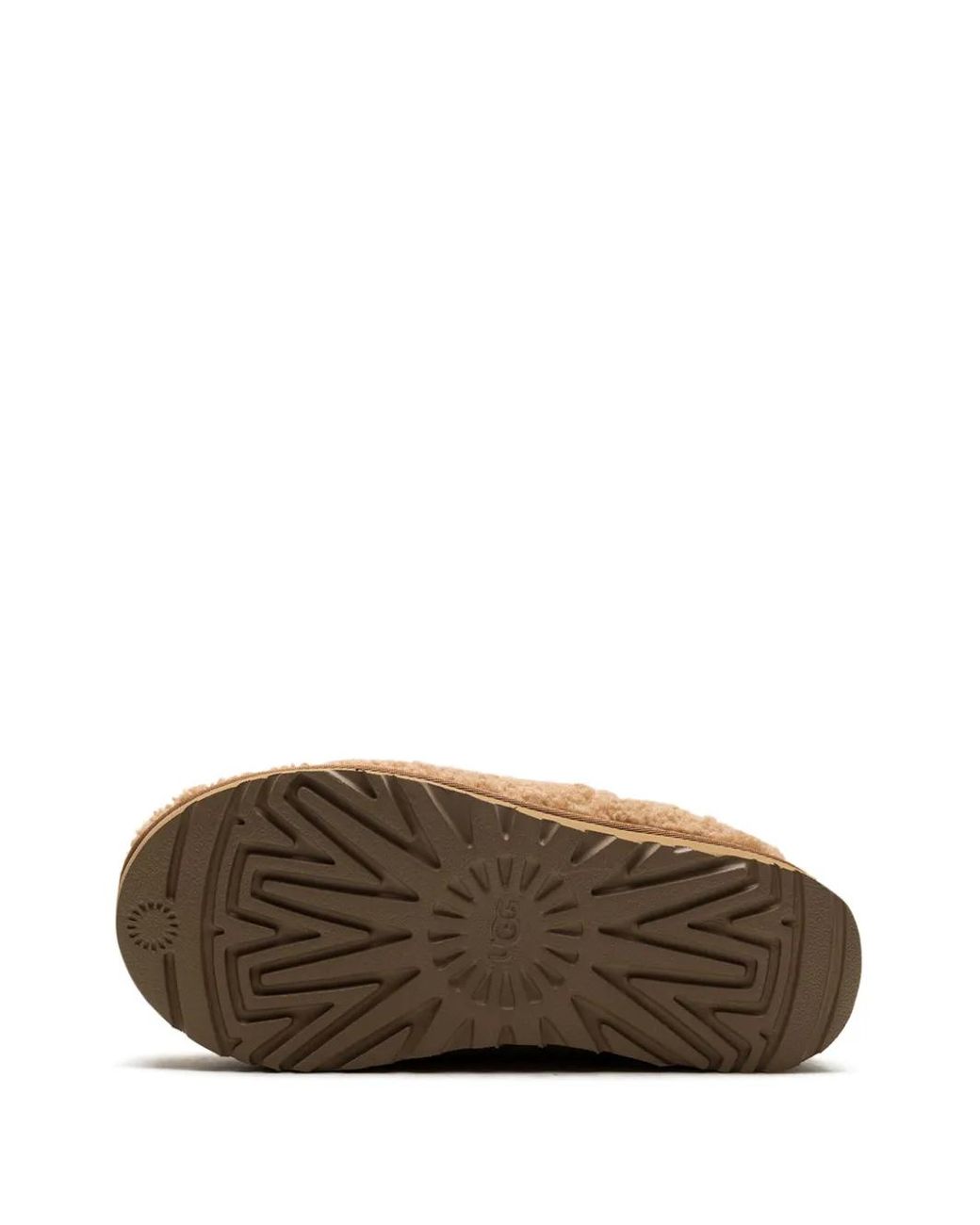 Ugg Brown Tasman Maxi Curly Slipper