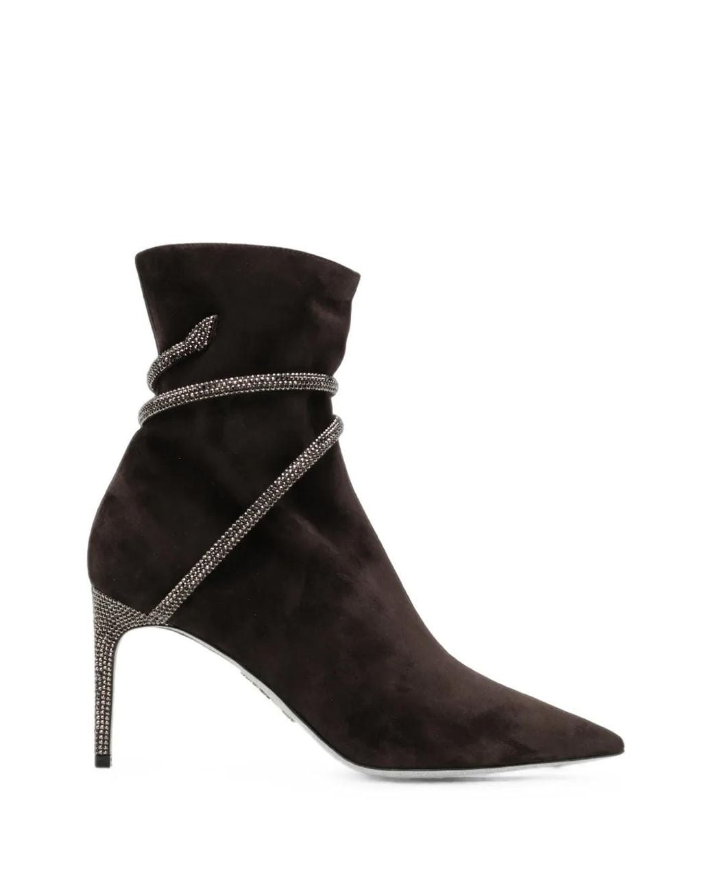 Rene Caovilla Black Bottines Cleo 85 Mm