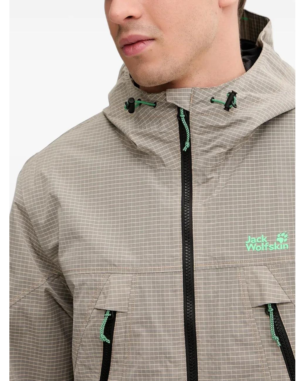 Jack Wolfskin Gray Imperméable Find The Wild for men