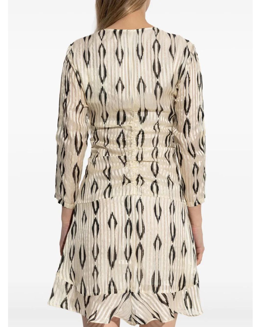 Isabel Marant Natural Octavia Mini Dress