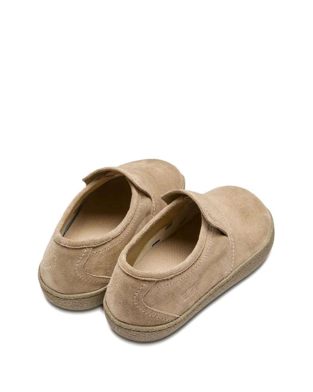 Suicoke White Logo-Detail Loafers