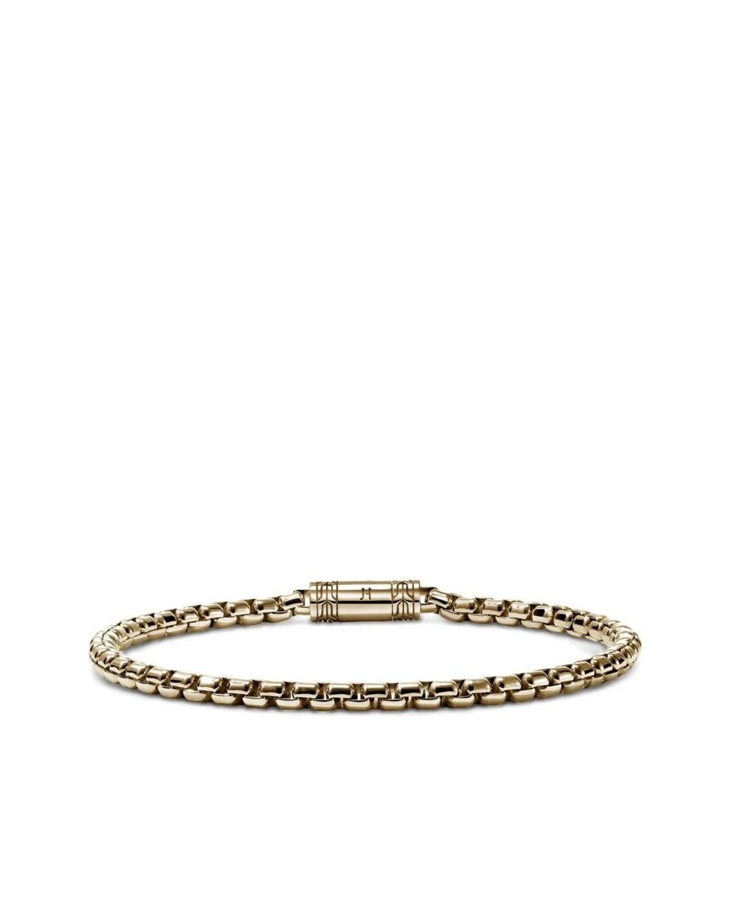 John Hardy White Box-Chain Bracelet for men