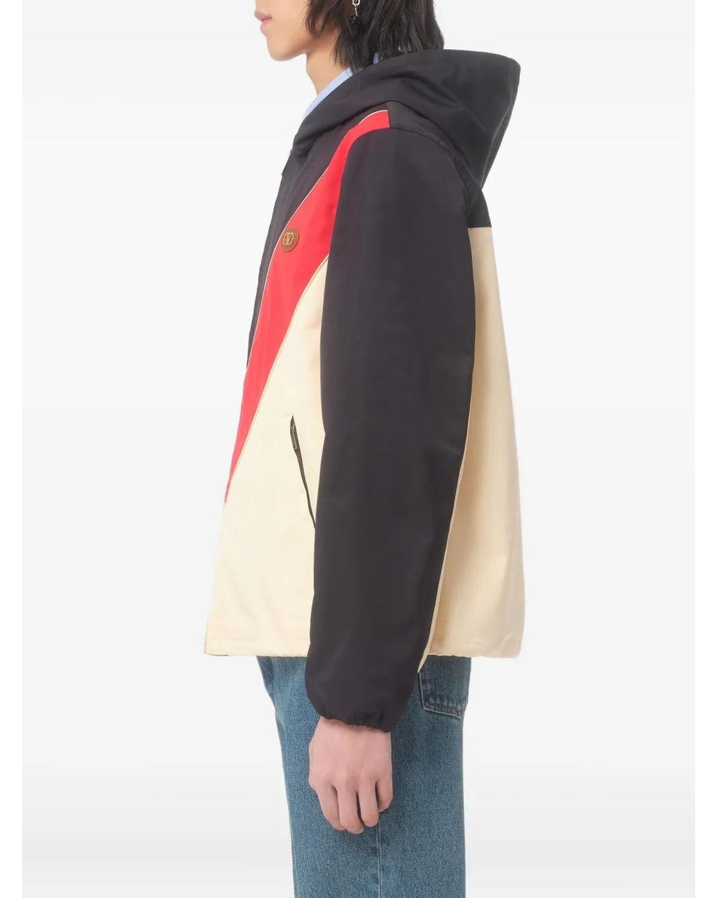 Valentino Garavani Red Vlogo Signature Windbreaker for men