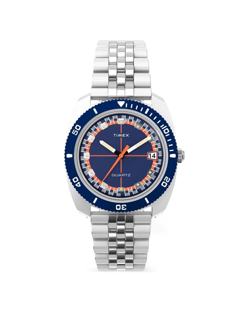 Timex Blue Q 1971 Velocity 36Mm Watch for men
