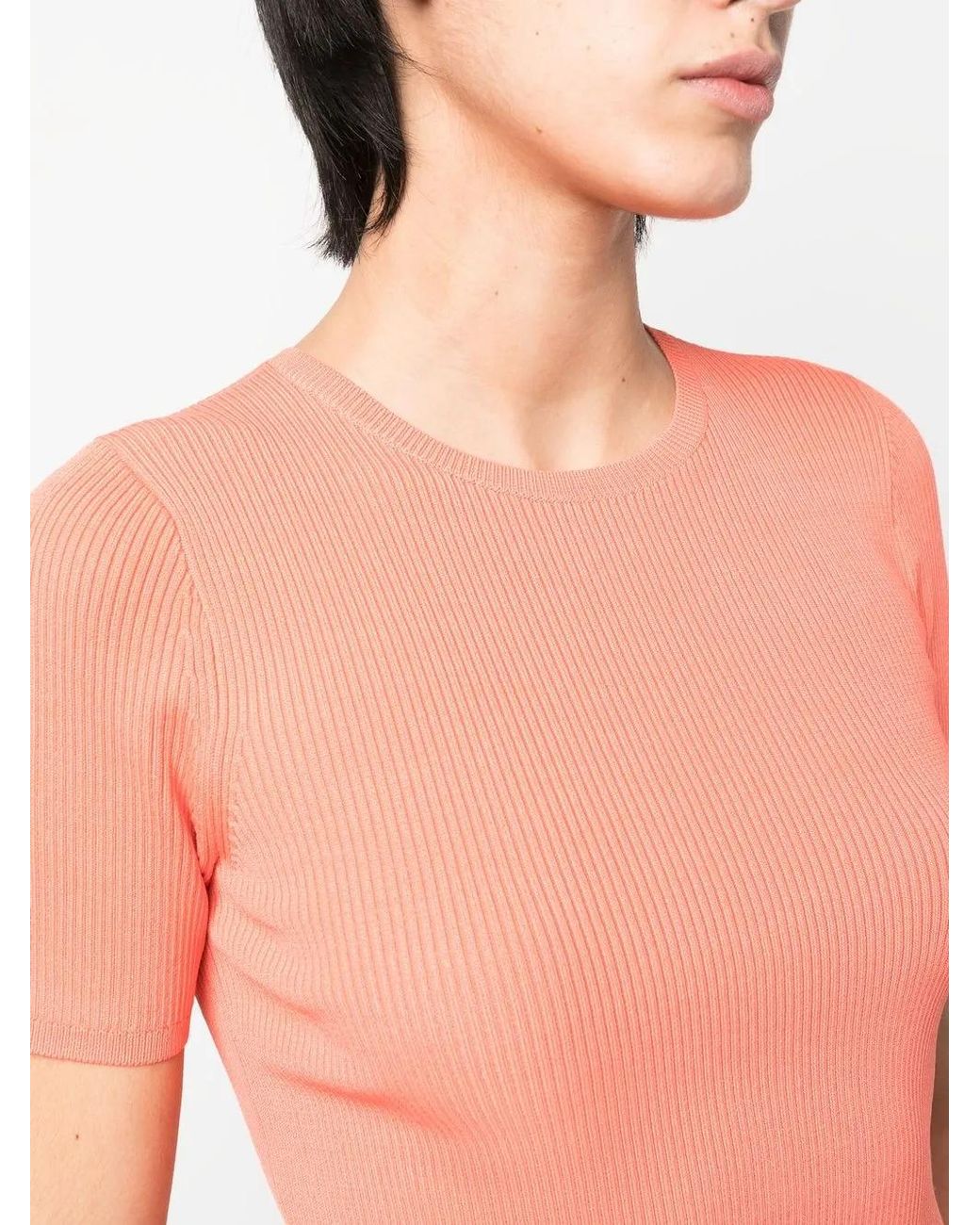 Ralph Lauren Pink Pull Yuzepa À Manches Courtes