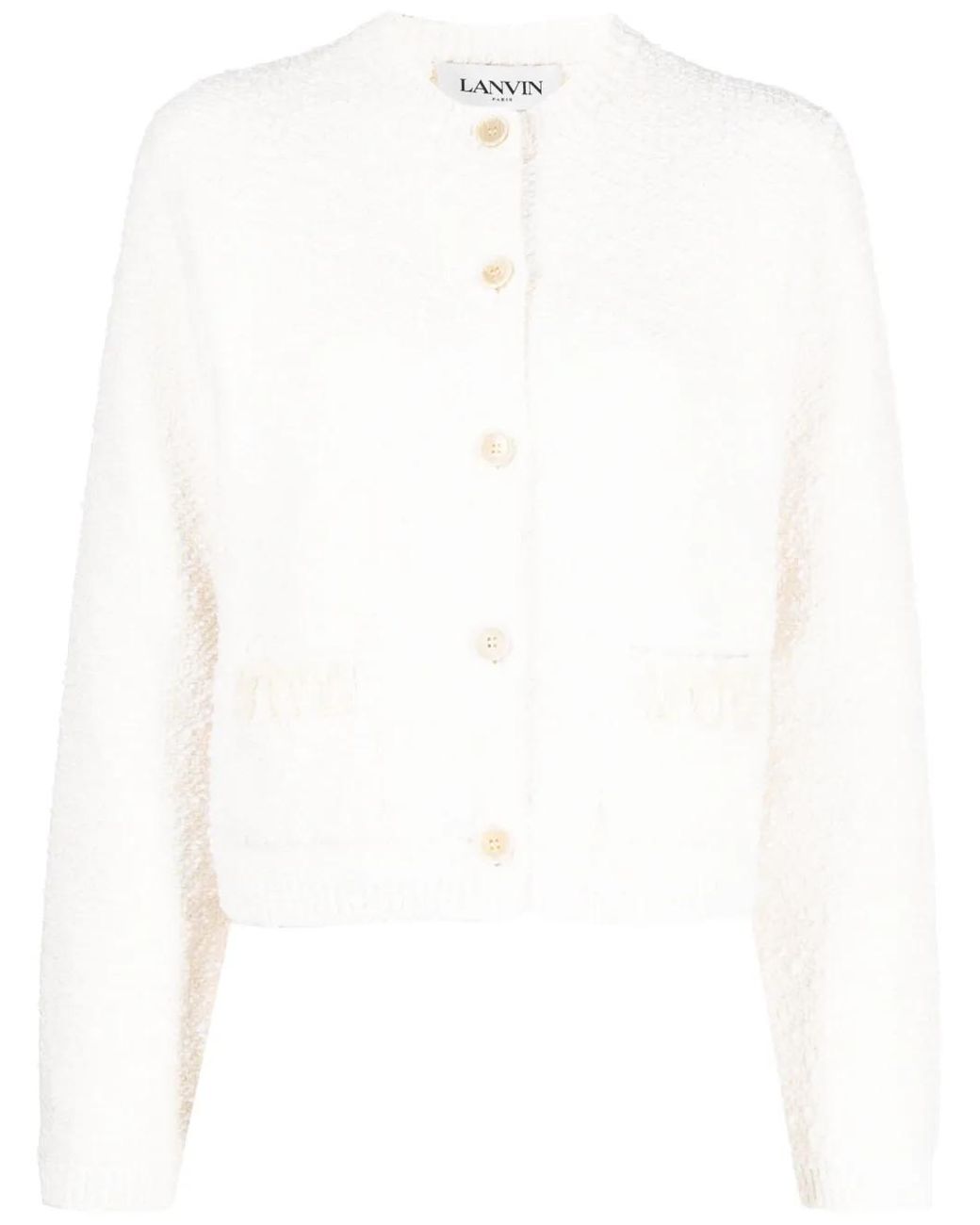 Lanvin Vest Met Knopen in het White