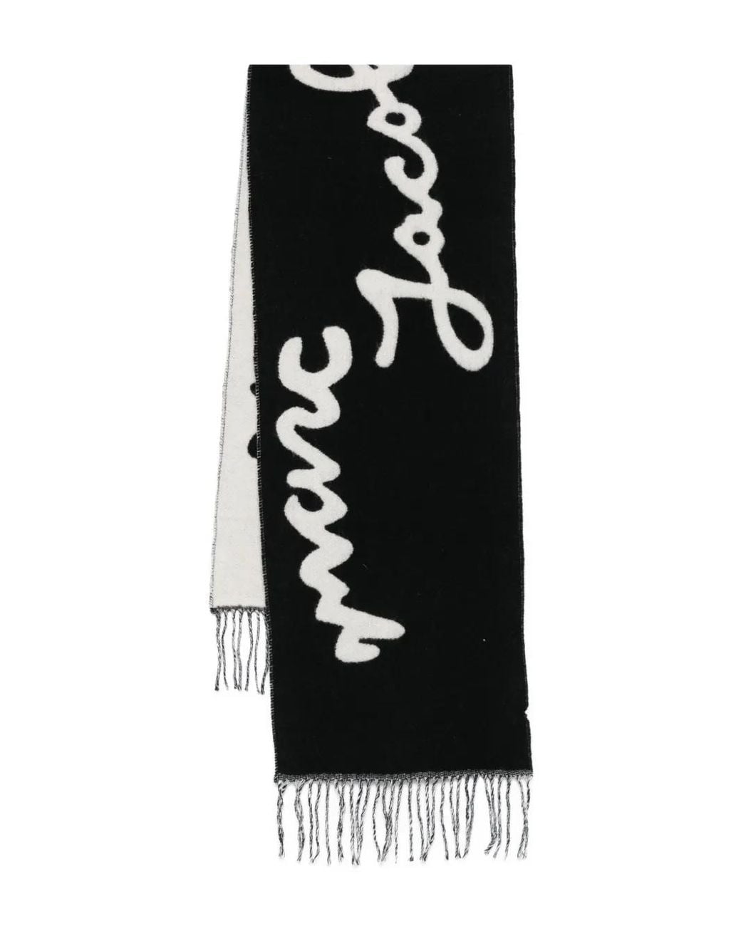Marc Jacobs Black 'Marc Is Joy Scarf' Scarf