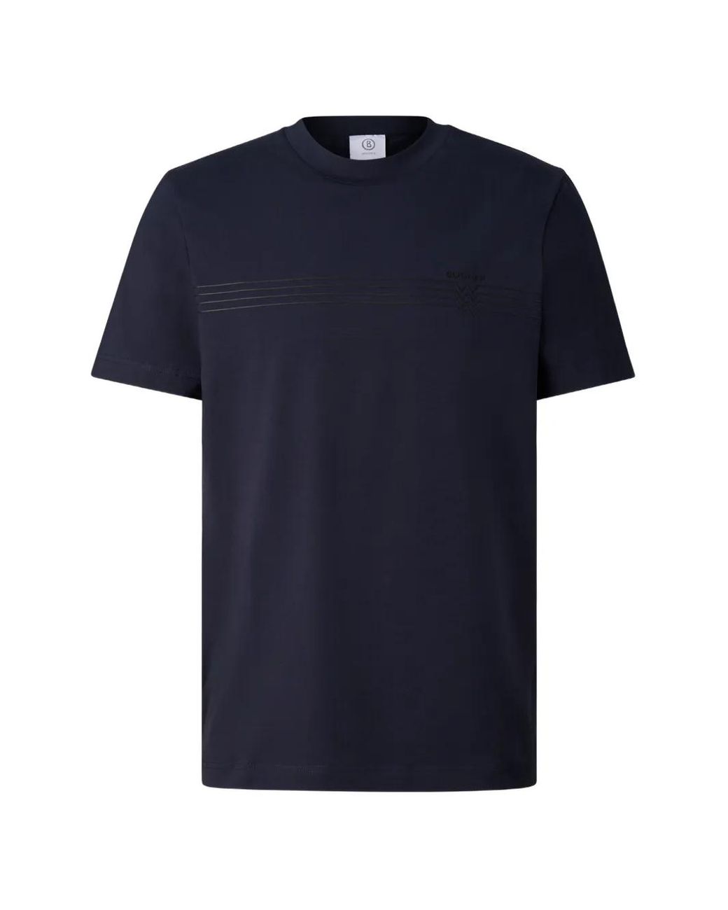 Bogner Blue Ryan Stripe-Detail T-Shirt for men