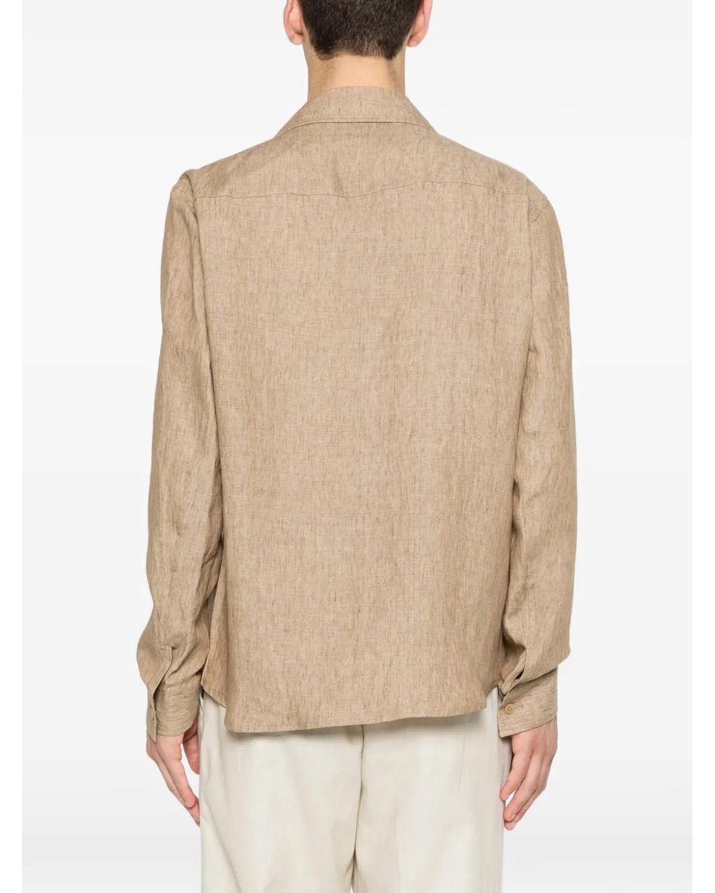 Briglia 1949 Natural Linen Shirt for men