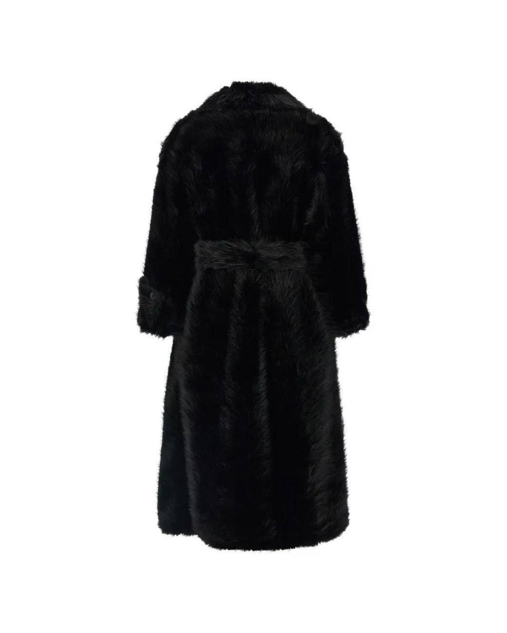 BB COUTURE Black Manteau Jackie À Boutonnière Croisée