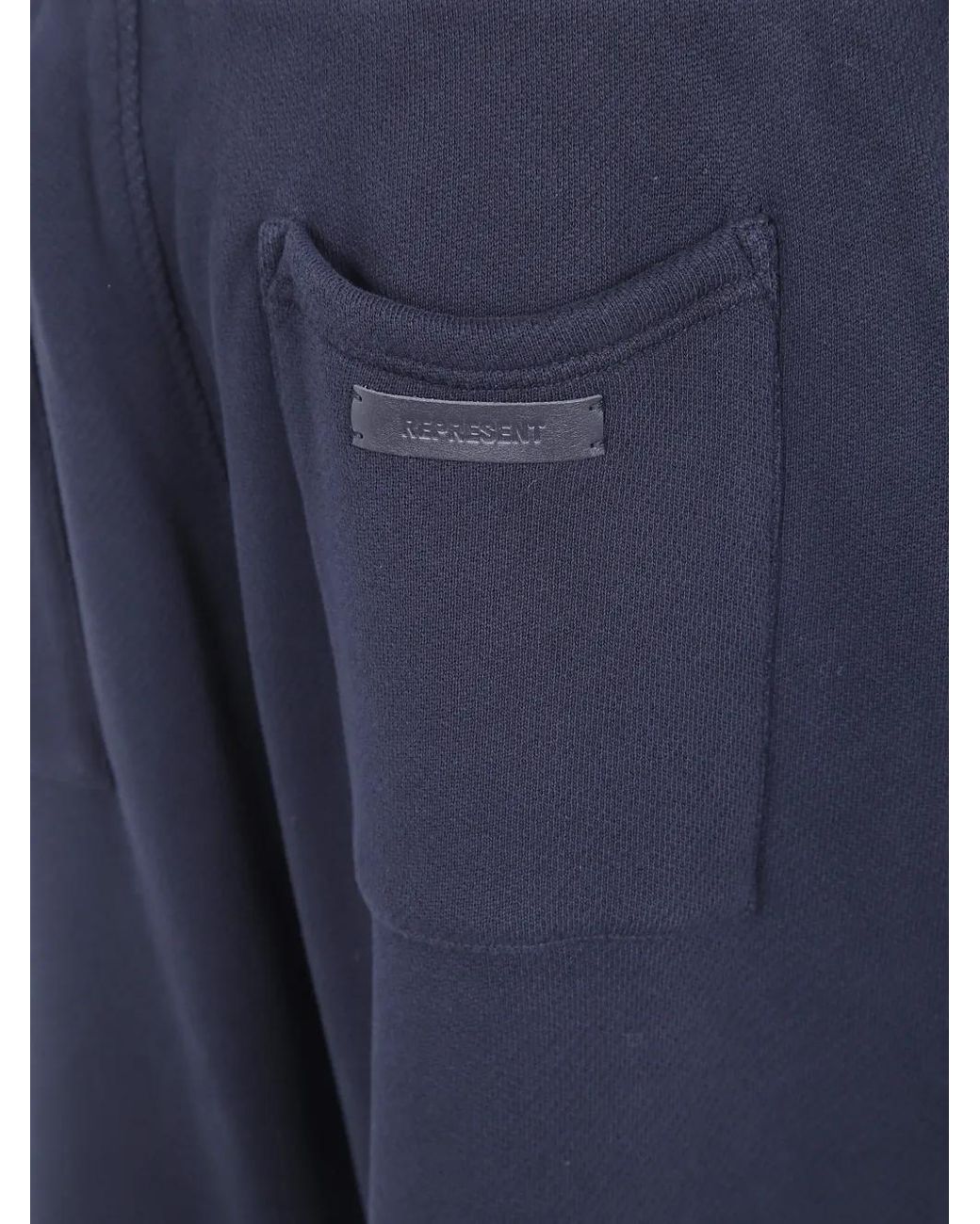 Represent Blue Pantalon De Jogging À Plaque Logo for men